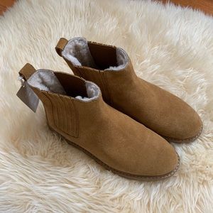 Madewell Carling Shearling Boots size 7